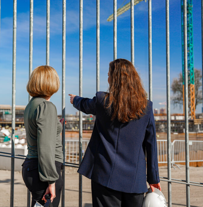 Collega's voor nieuwbouwproject