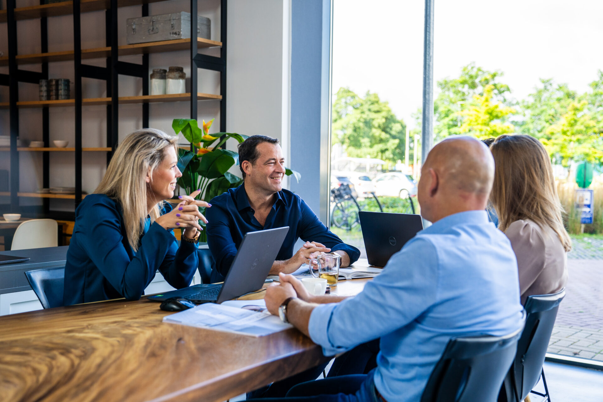 Collega's in gesprek