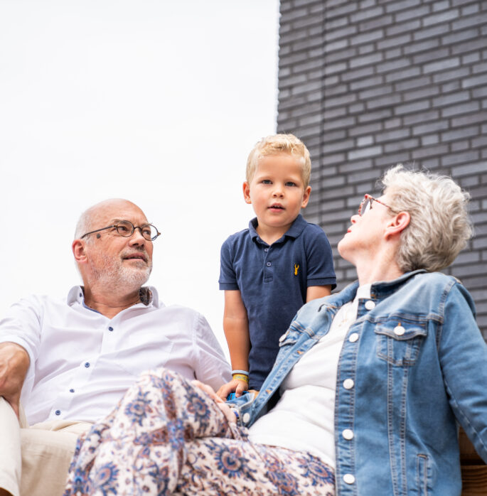 Opa, oma & kleinkind