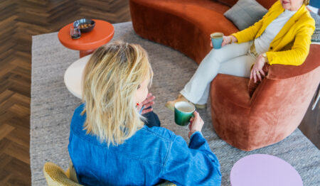 Collega's aan het overleggen