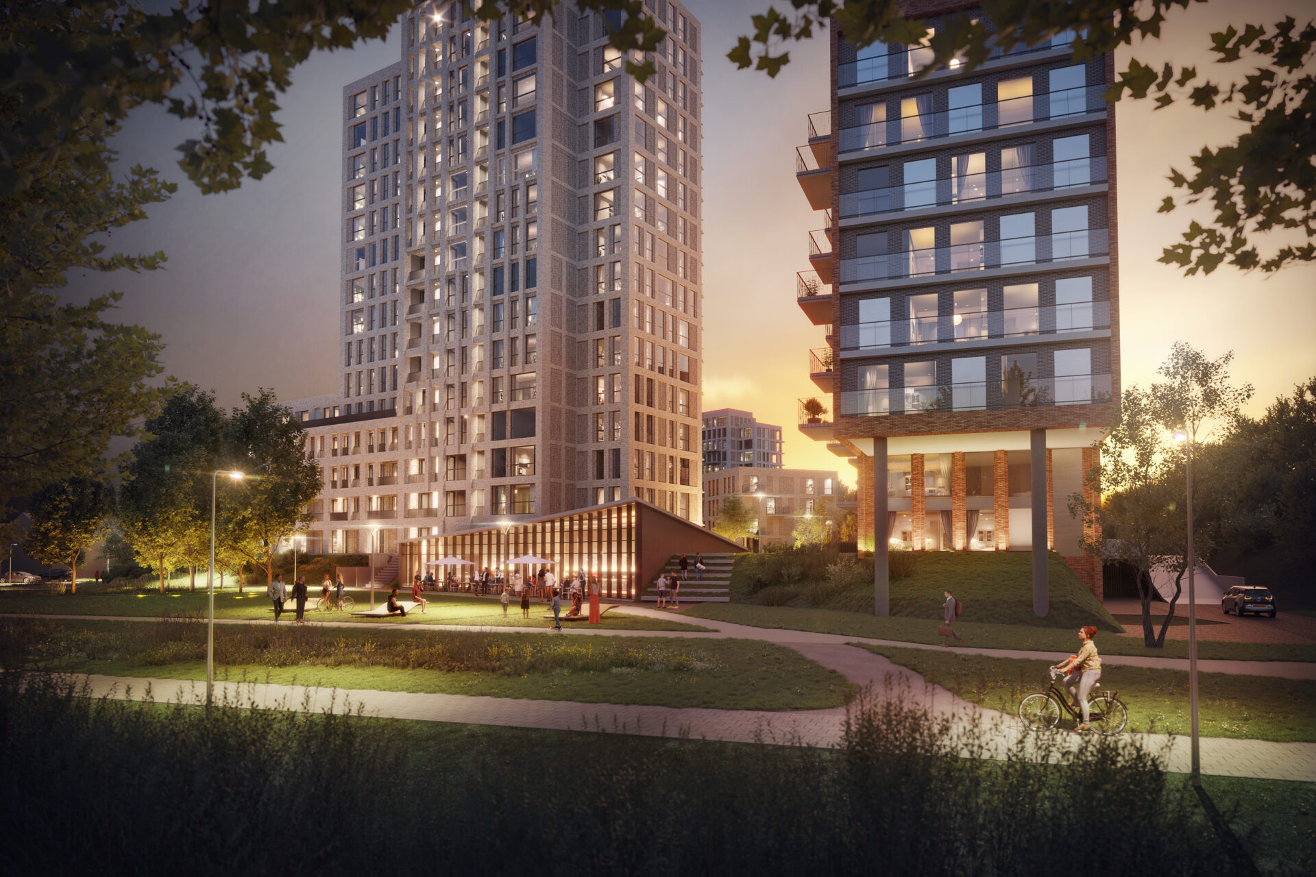 sfeerimpressie van project Spot24