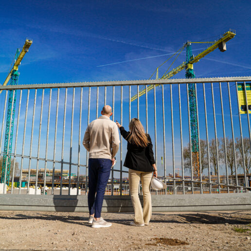 Makelaars bouwlocatie