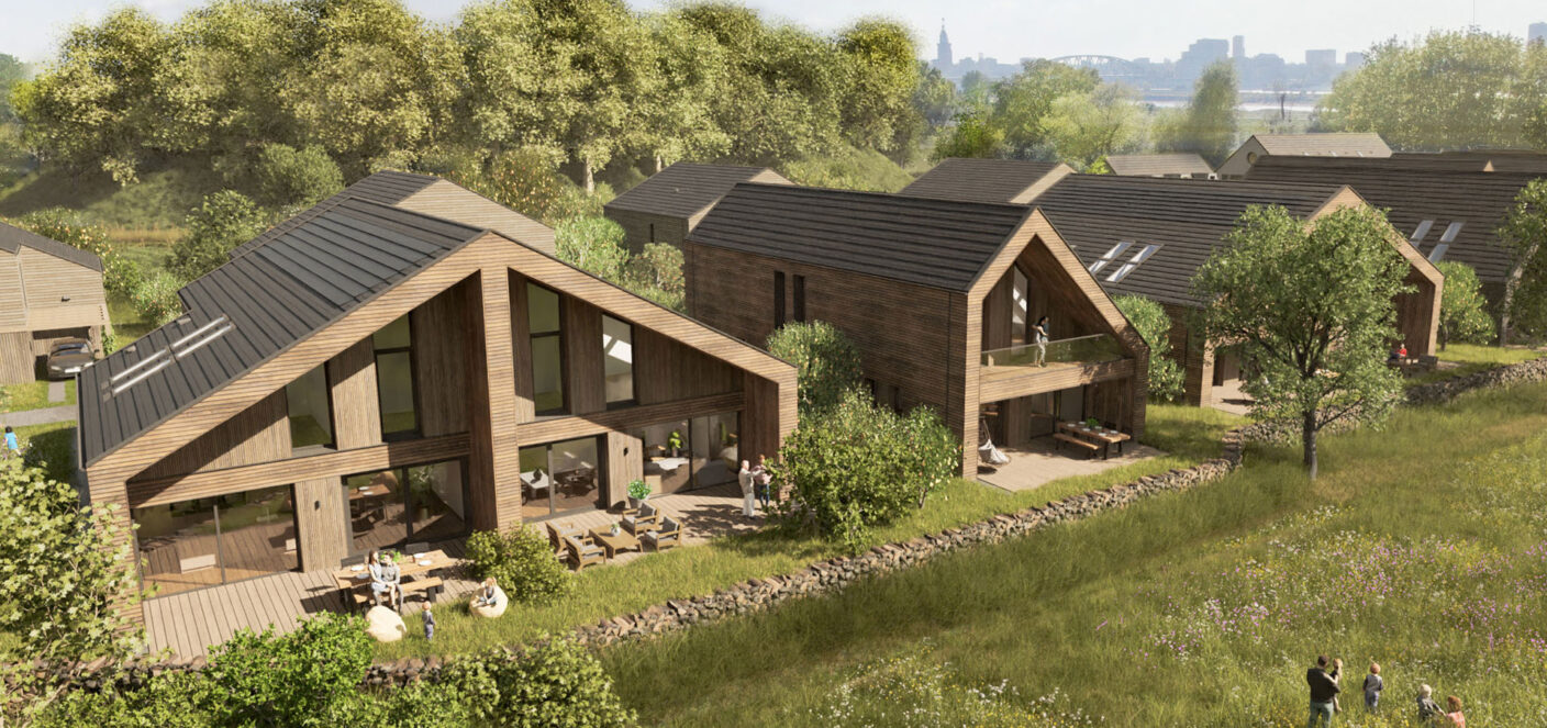 Benedenerf luchtfoto