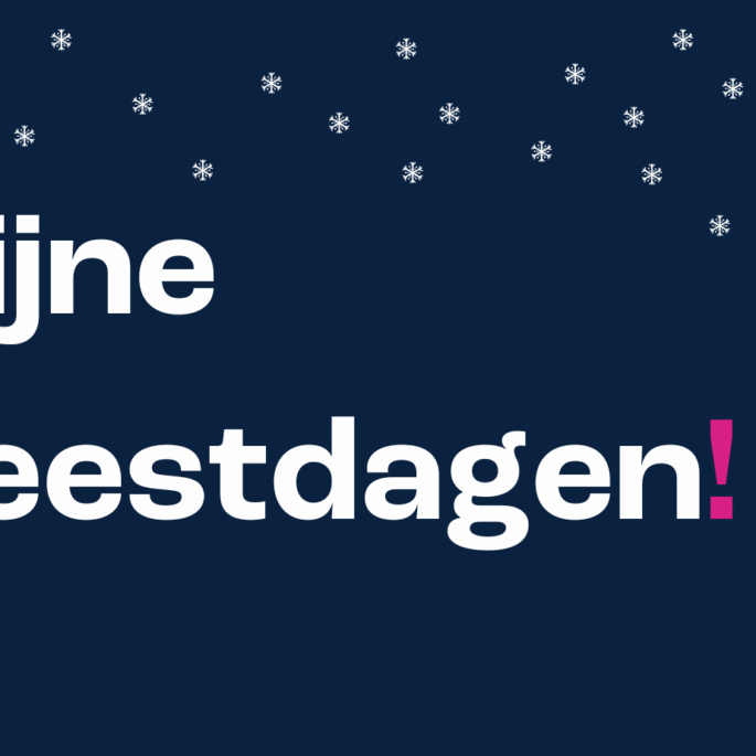 Fijne feestdagen