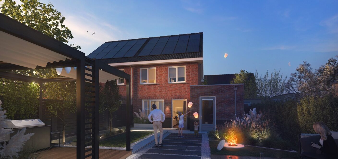 korenveld-wanroij achtertuin avond