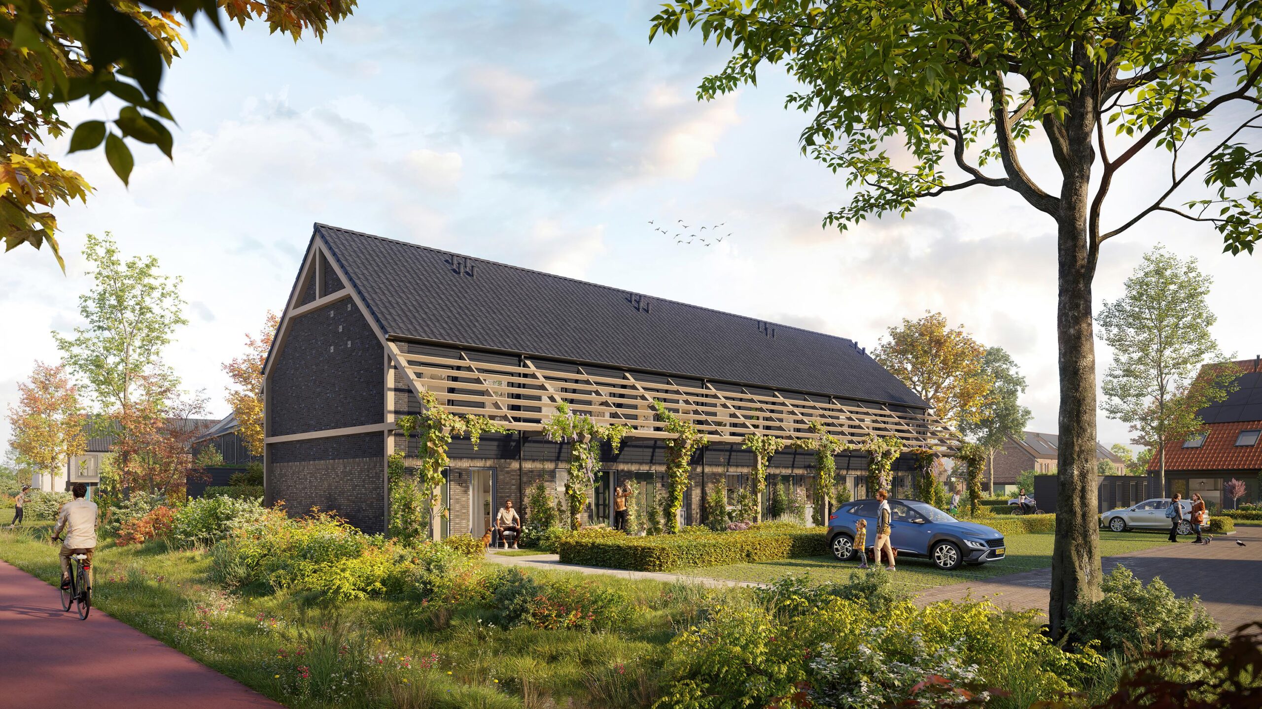 Erfwoningen bnr 22 tm 28 (Erf Noord)