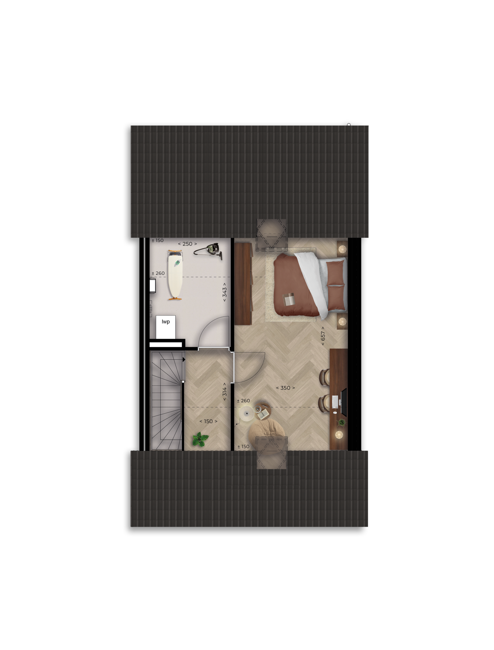Milsbeek - Op de Hey - LLB rijwoning tussen - D4 - 1e