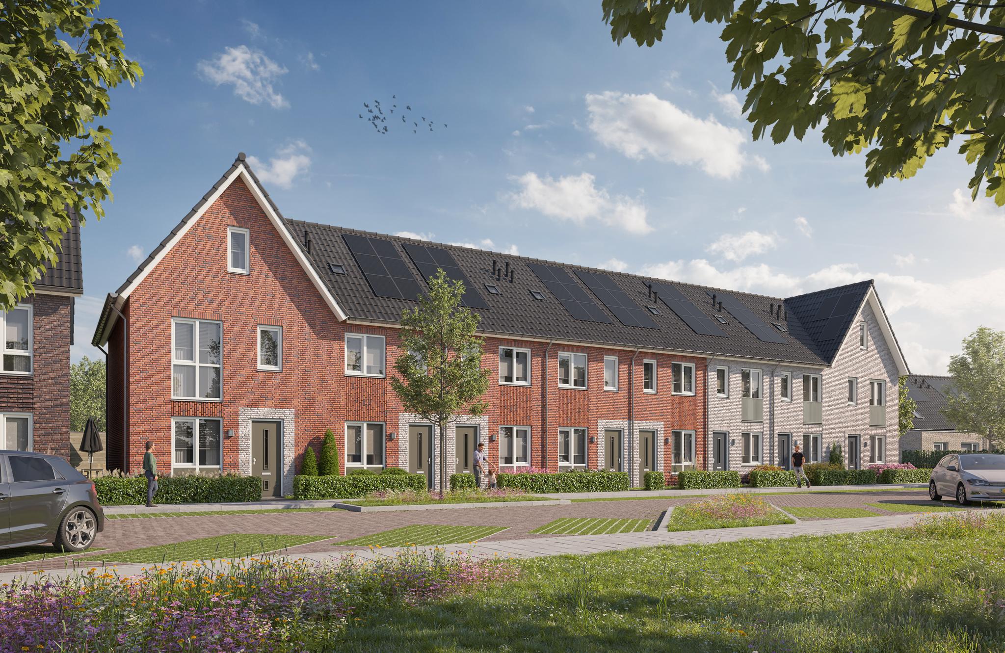 Rij-hoekwoningen