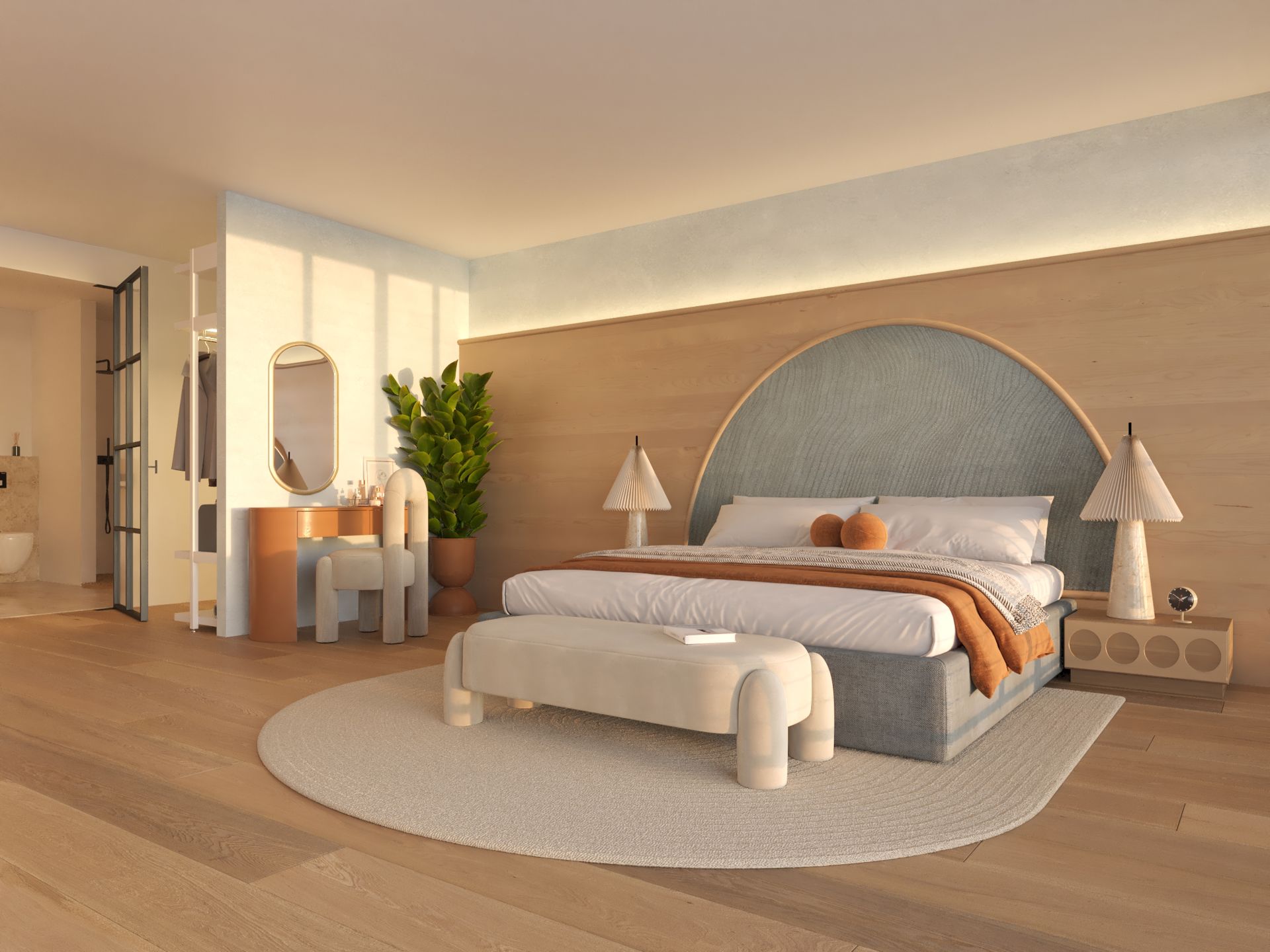 bnr-209_2de-maisonnette_slaapkamer-badkamer-inkijk-inloopkast-concept-v1