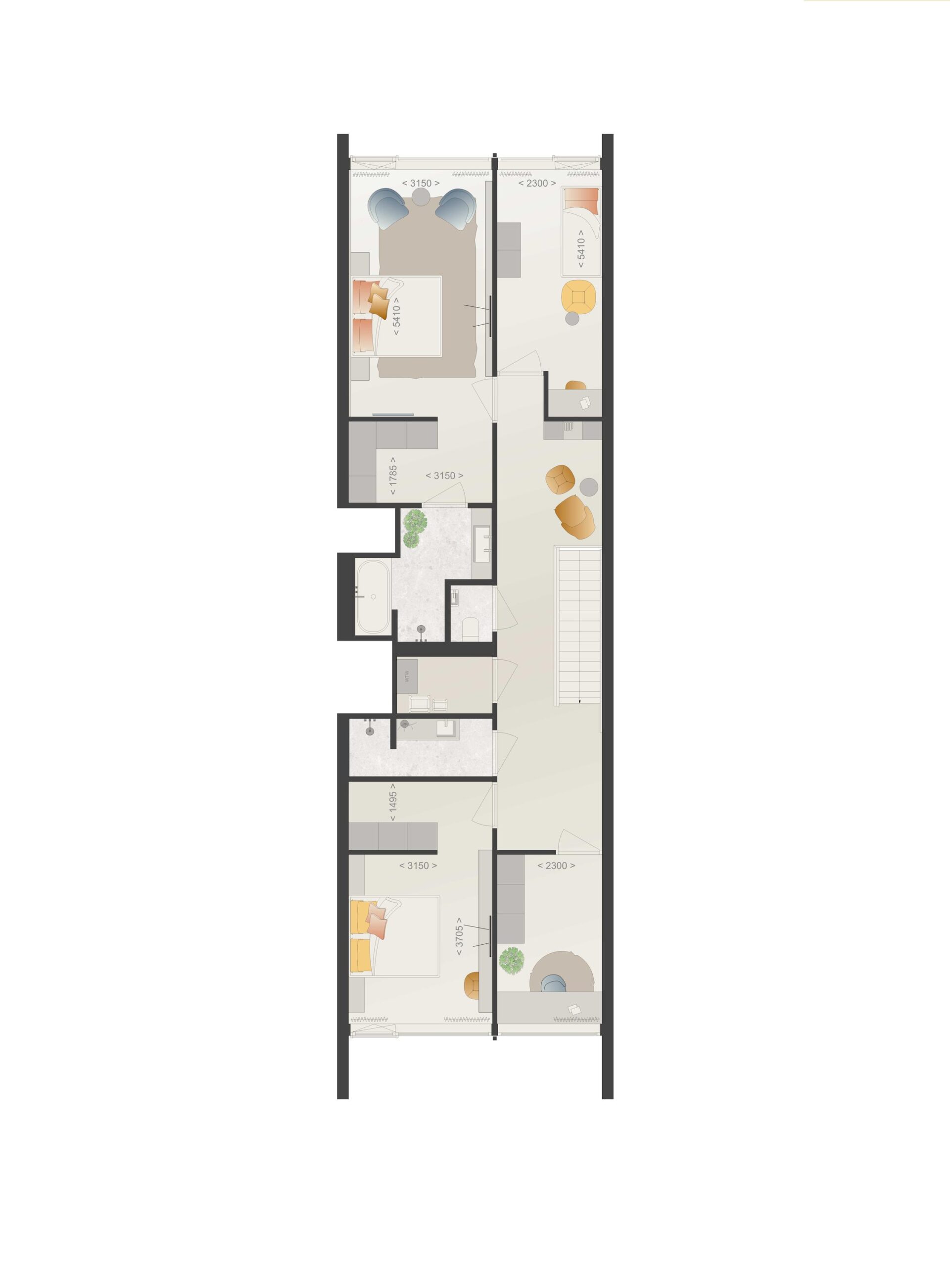 Waalhaven-Iris-Jazz-Maisonette-B205