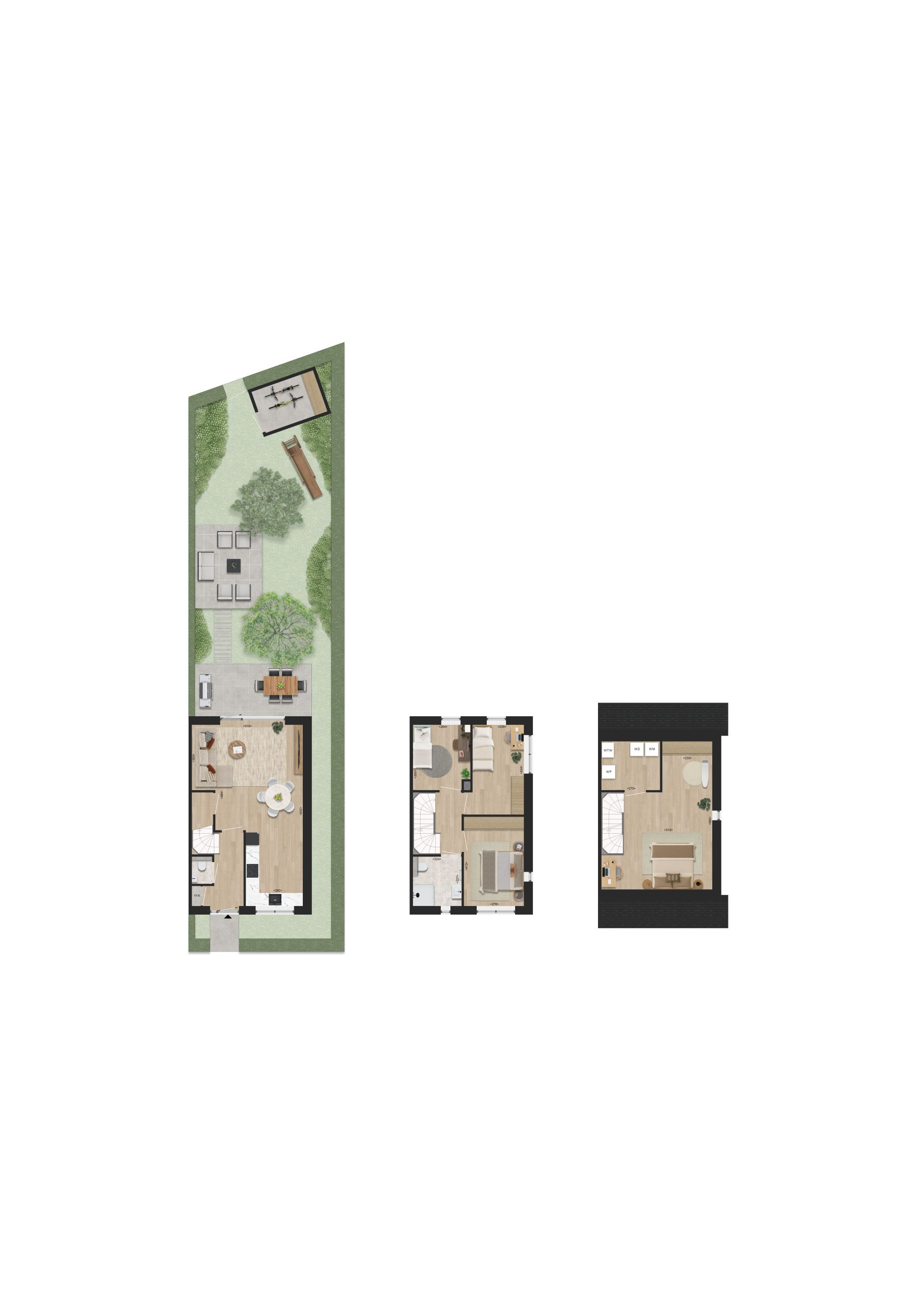 15-hoek-plattegrond