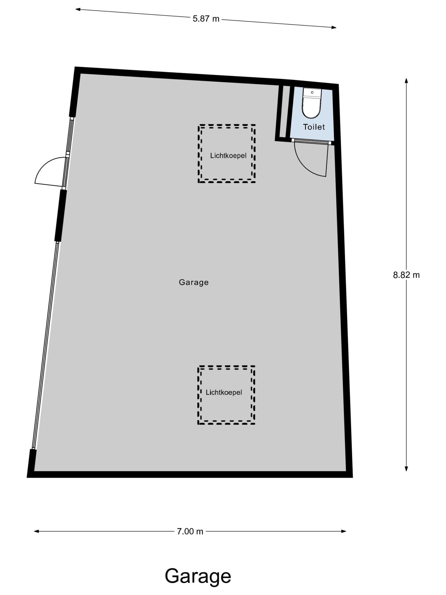 Dubbele garage