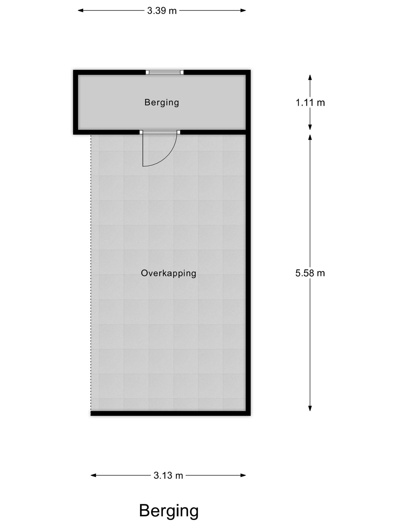 Overkapping/berging