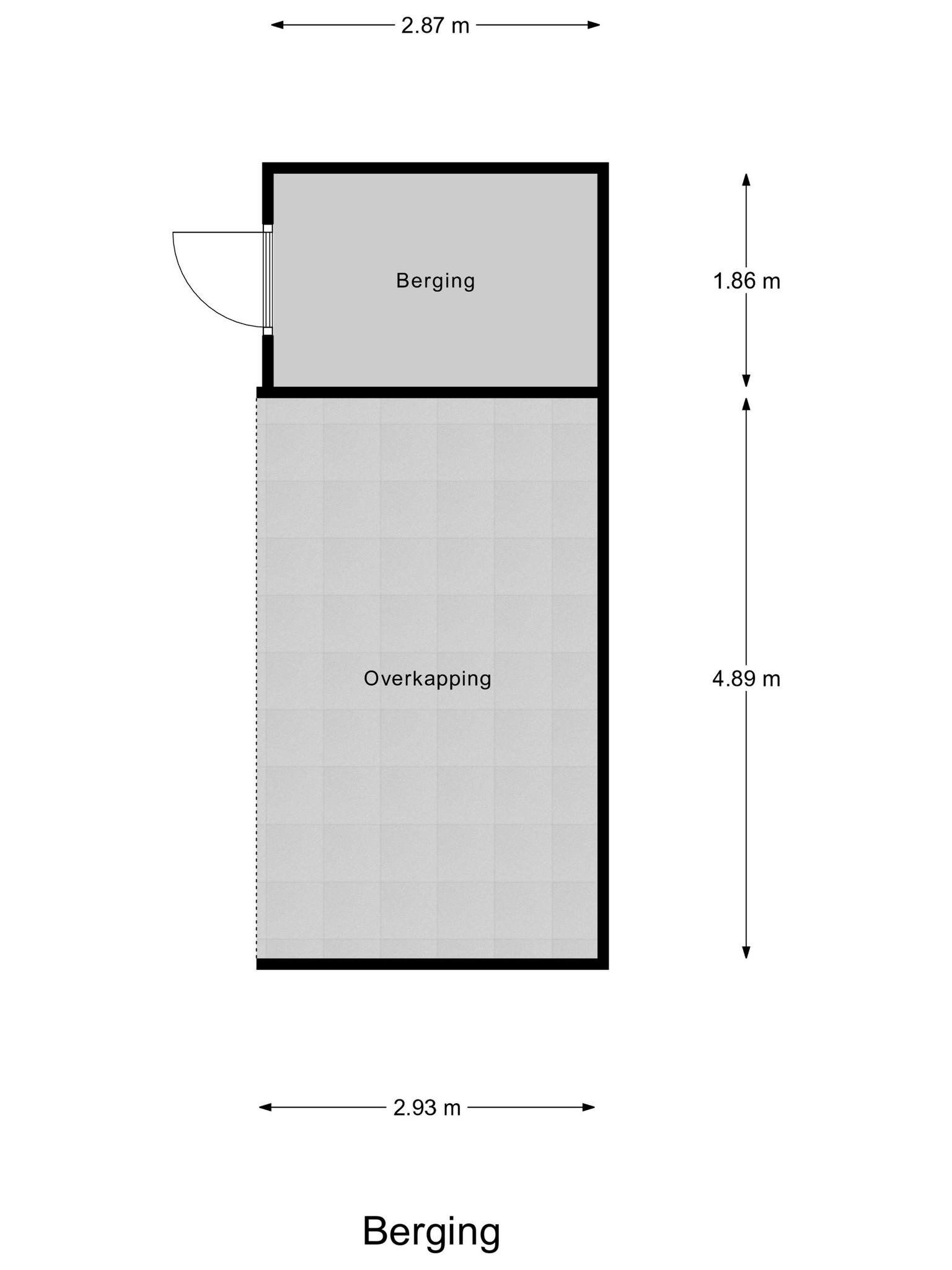 Overkapping/berging